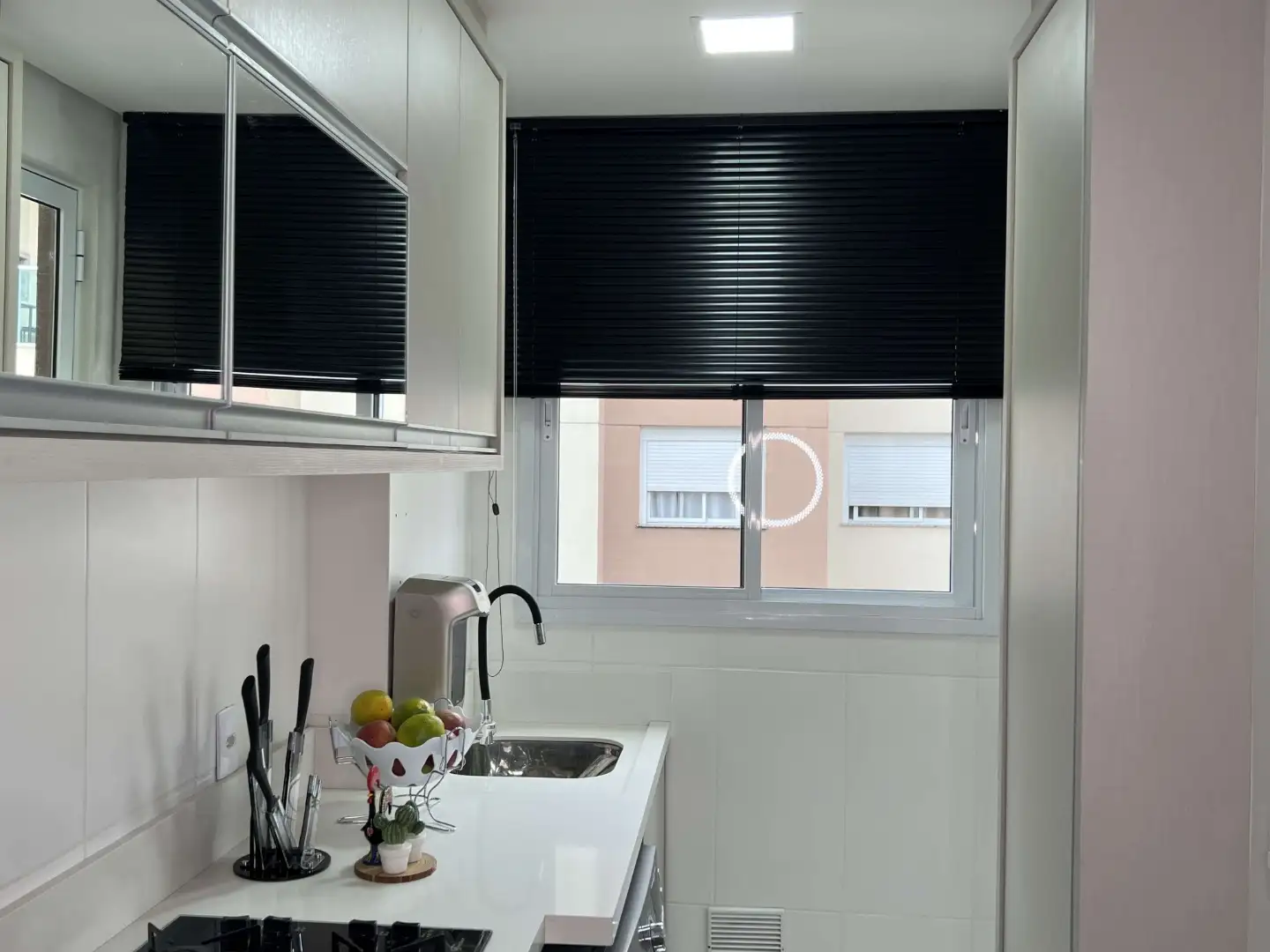 Persiana Horizontal Alumínio 25mm Preto