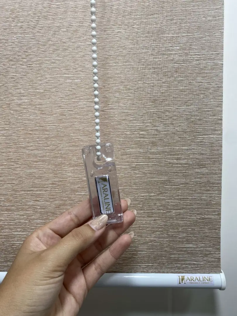 Persiana Rolô Translúcida Nápoles Marrom