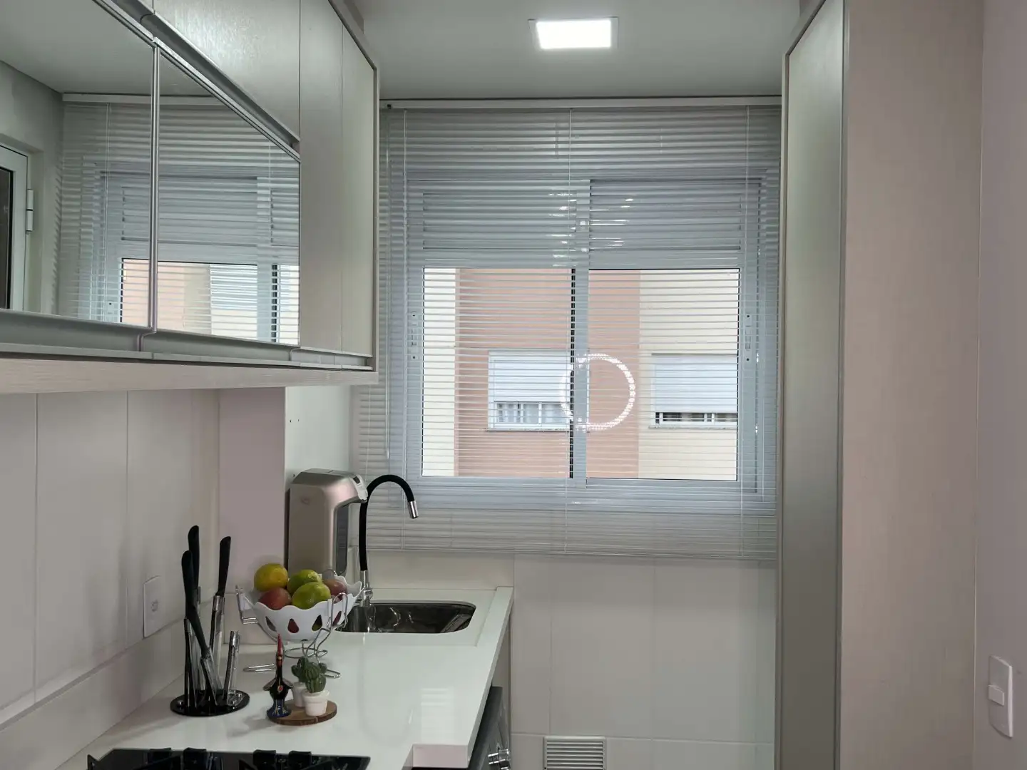 Persiana Horizontal Alumínio 25mm Branco