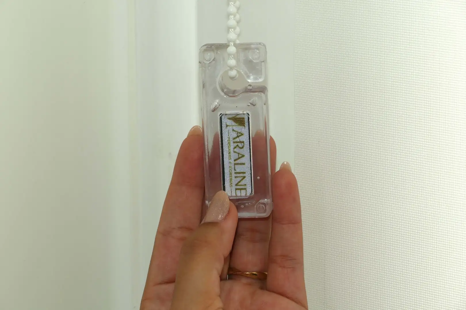 Persiana Romana Tela Solar 5% Branco