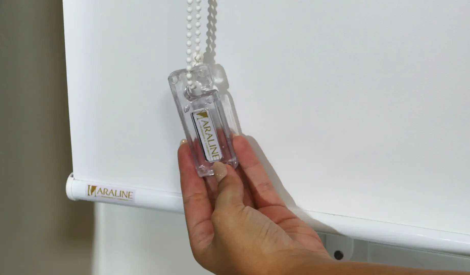 Persiana Rolô Blackout Pinpoint Branco