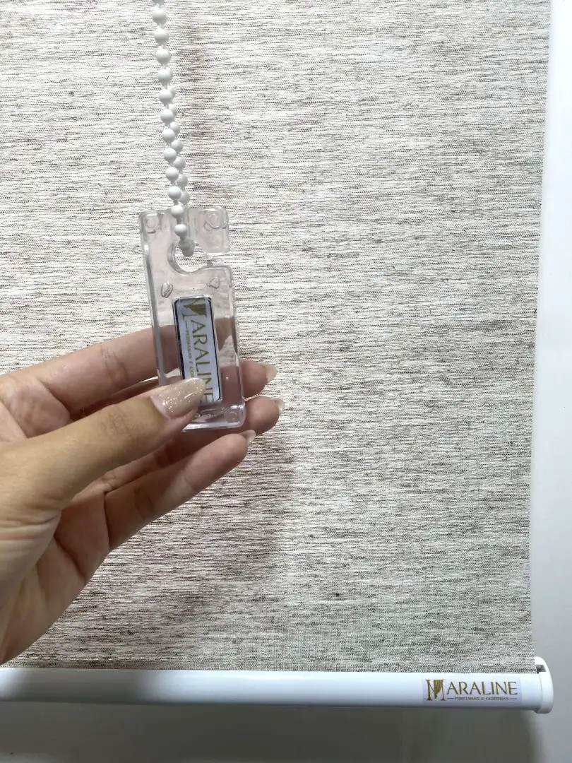 Persiana Rolô Translúcida Nápoles Natural