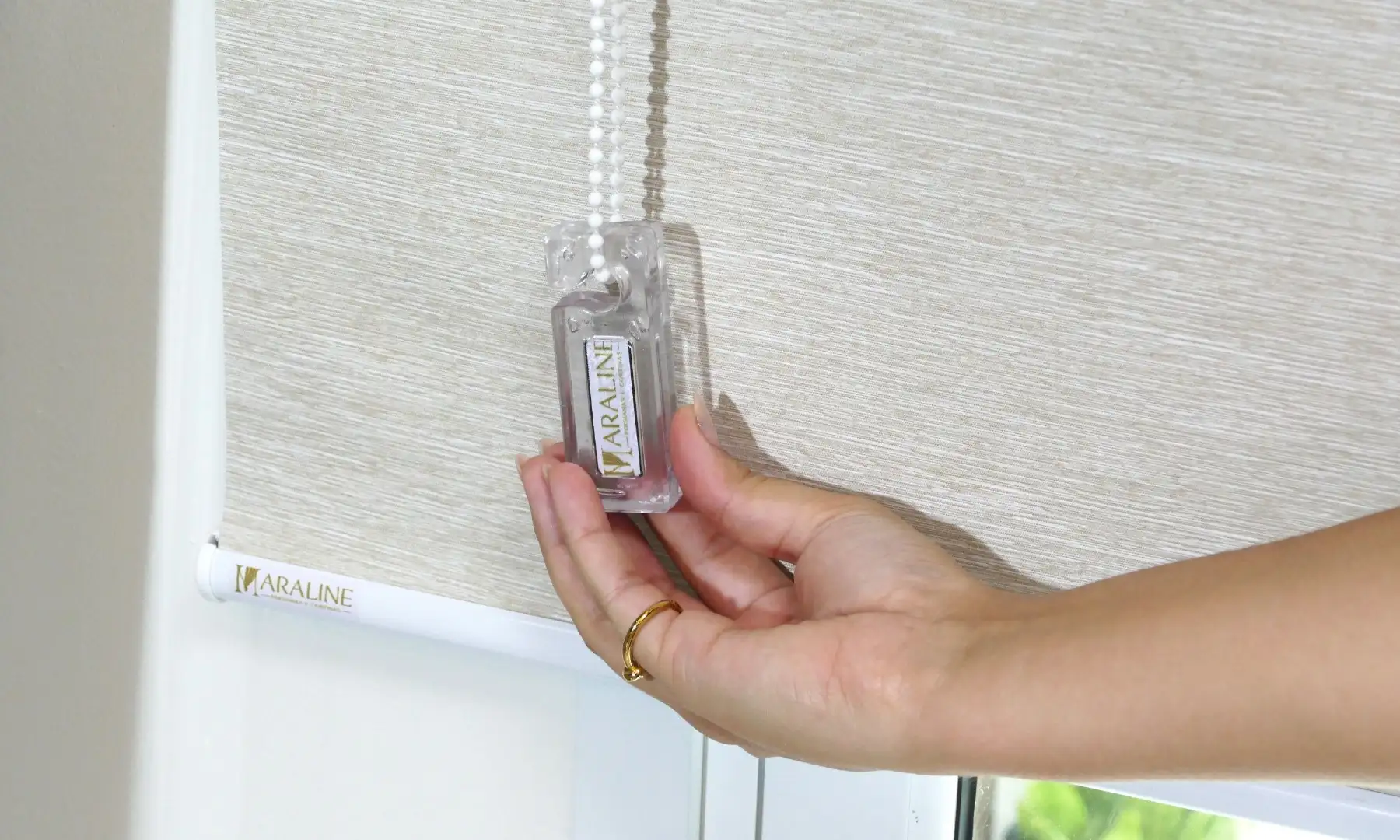 Persiana Rolô Blackout Nápoles Bege