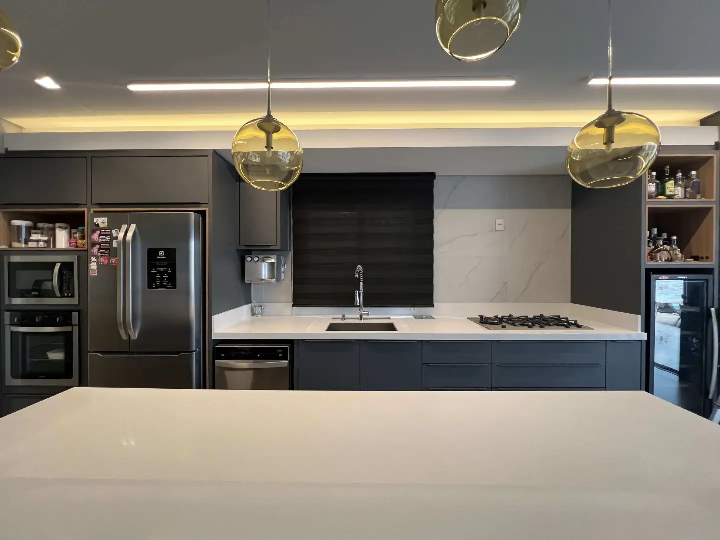 Persiana Double Vision Translúcida Preto