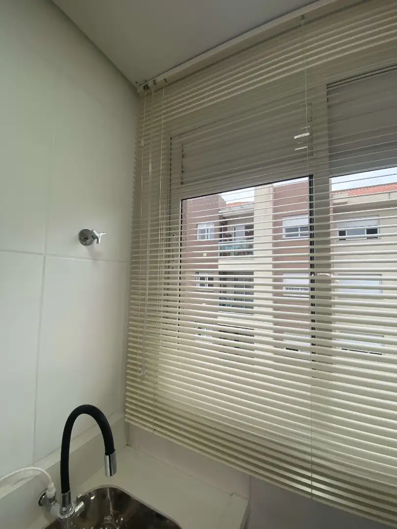 Persiana Horizontal Alumínio 25mm Bege