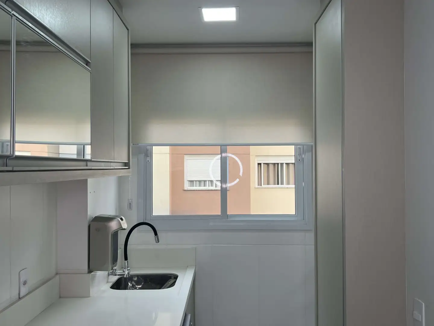 Persiana Rolô Translúcida Nilo Ivory