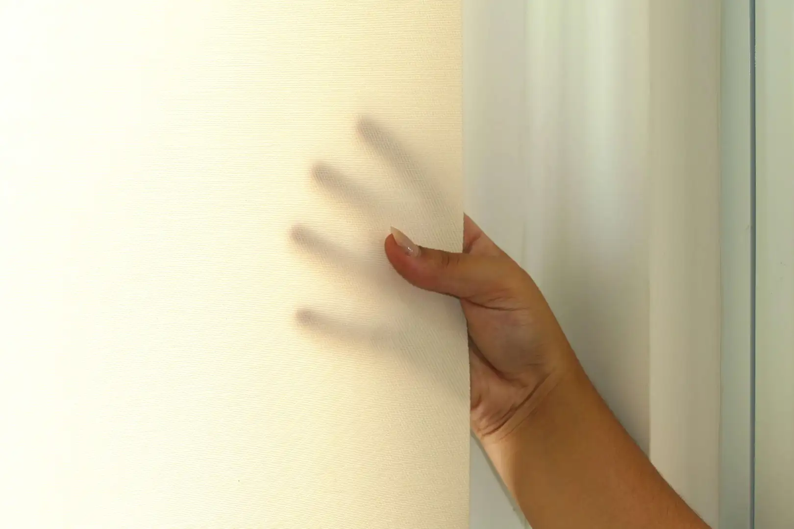 Persiana Rolô Tela Solar 1% Off White