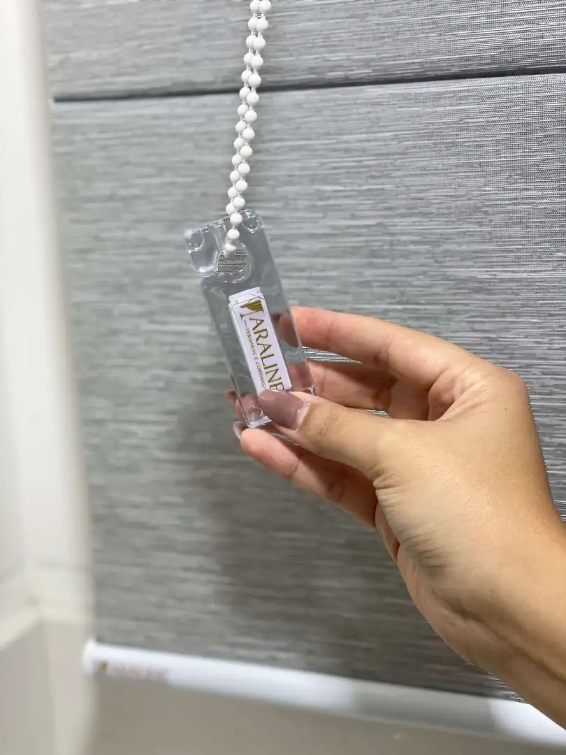 Persiana Romana Translúcida Nápoles Cinza