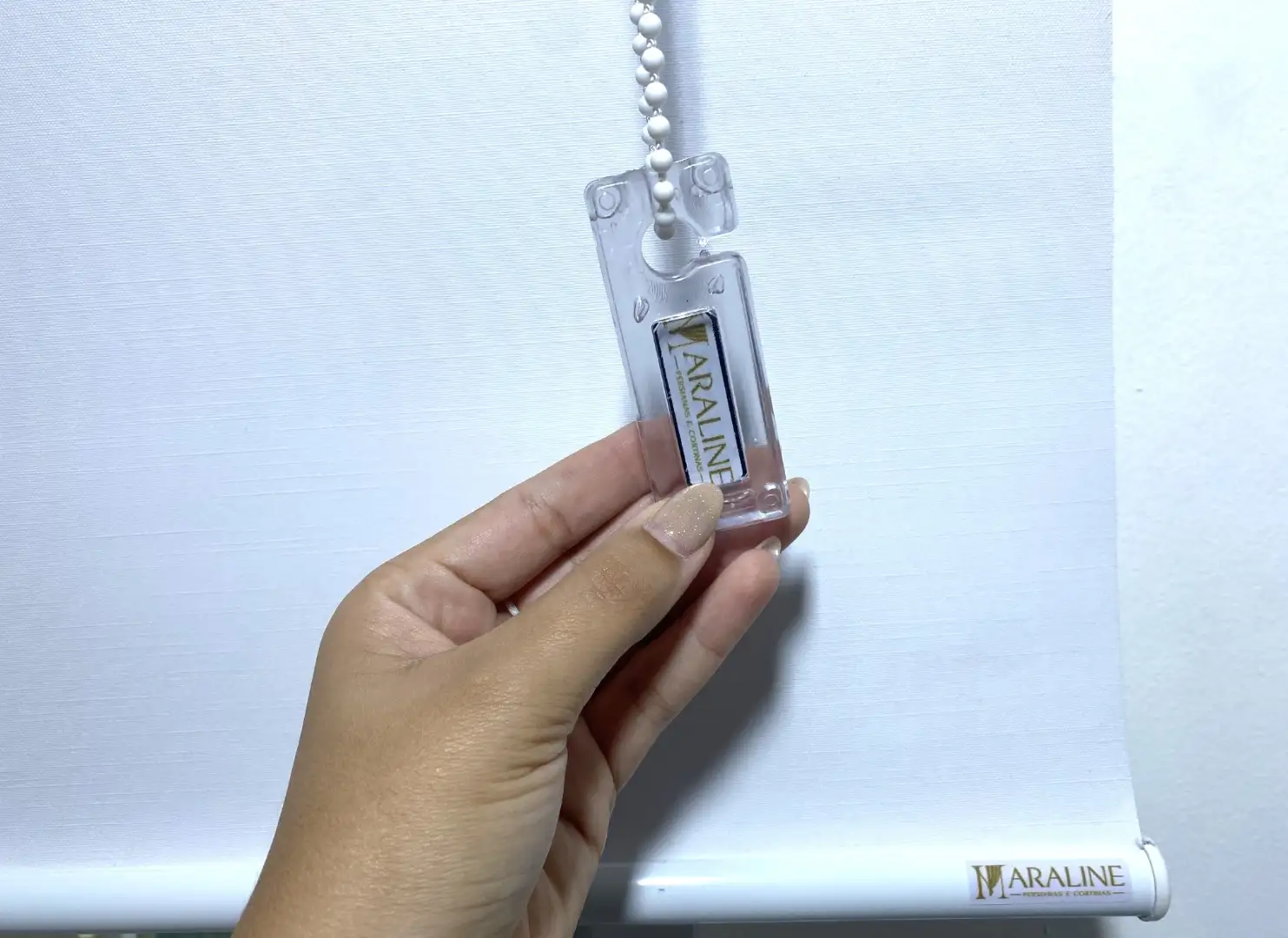 Persiana Rolô Blackout Nápoles Branco