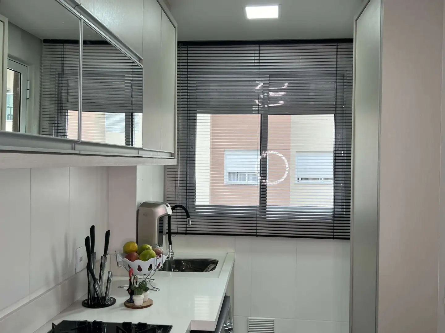 Persiana Horizontal Alumínio 25mm Preto