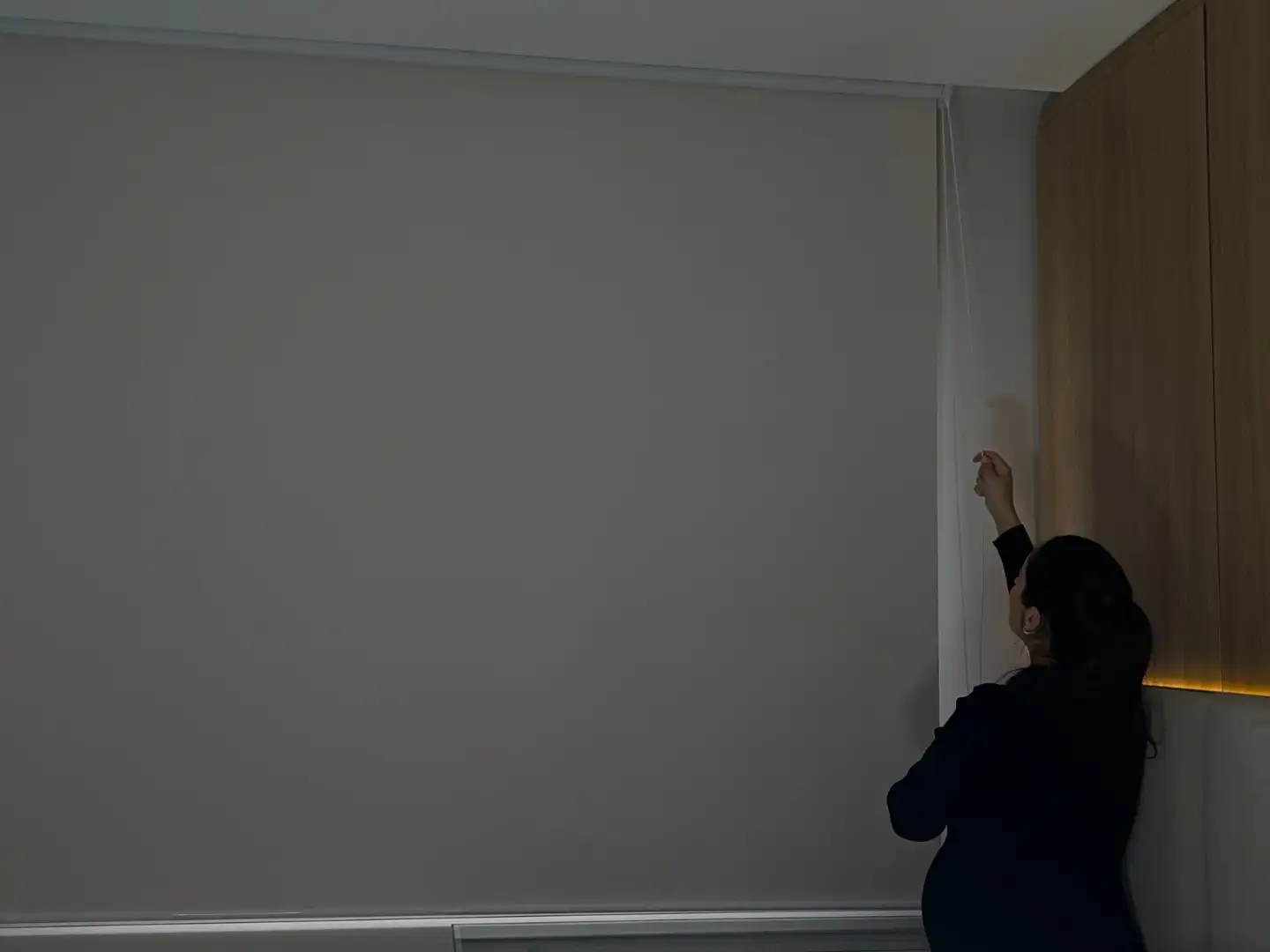 Persiana Rolô Blackout Nápoles Cream