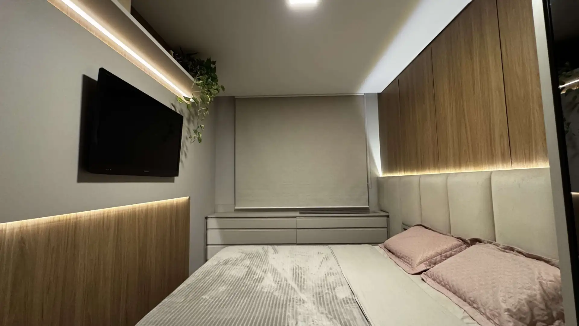 Persiana Rolô Blackout Nápoles Bege