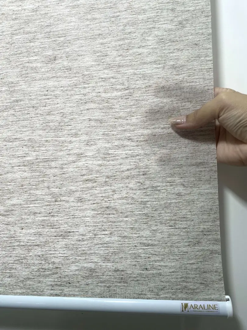 Persiana Rolô Translúcida Nápoles Natural