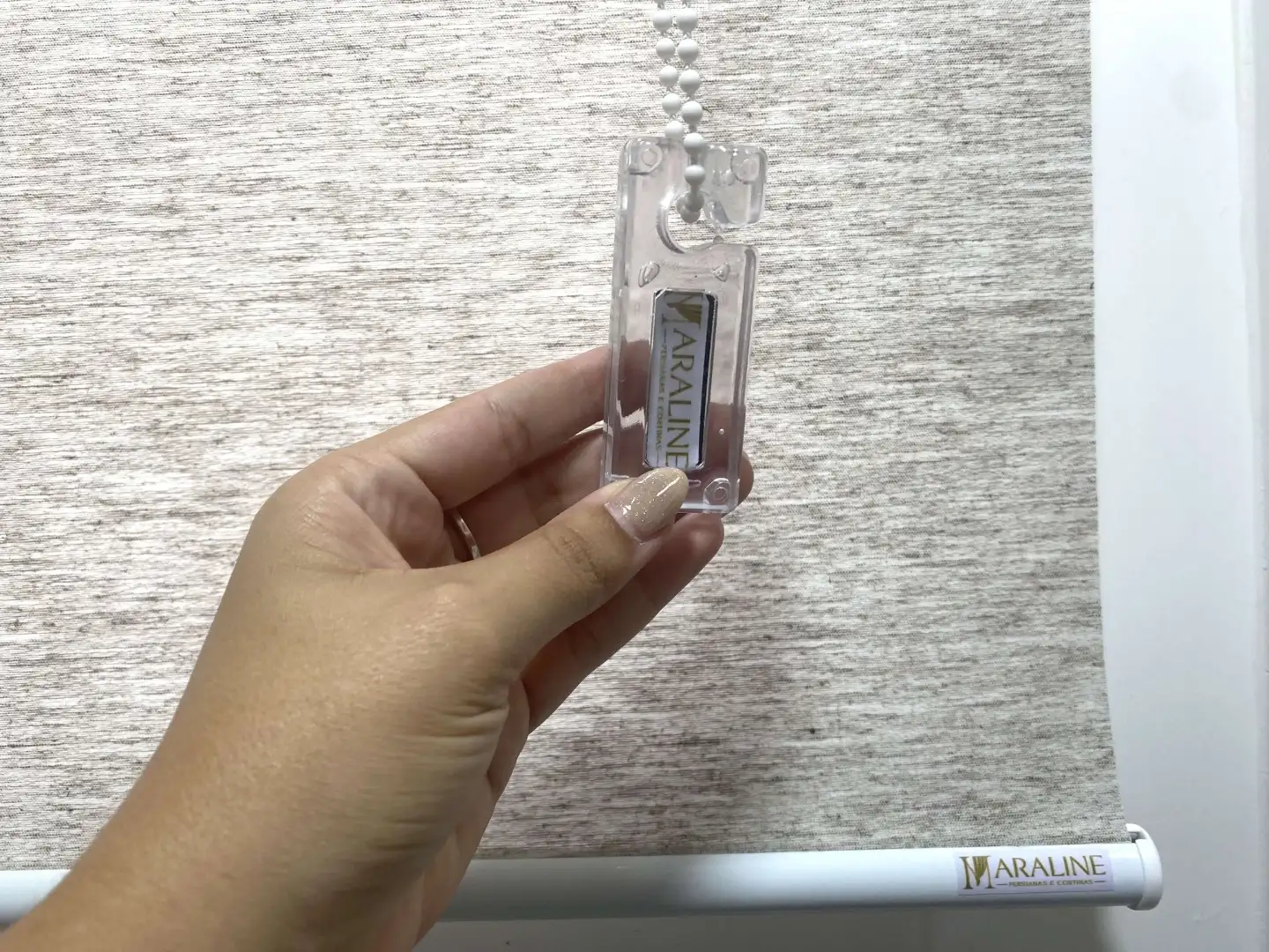 Persiana Romana Translúcida Nápoles Natural