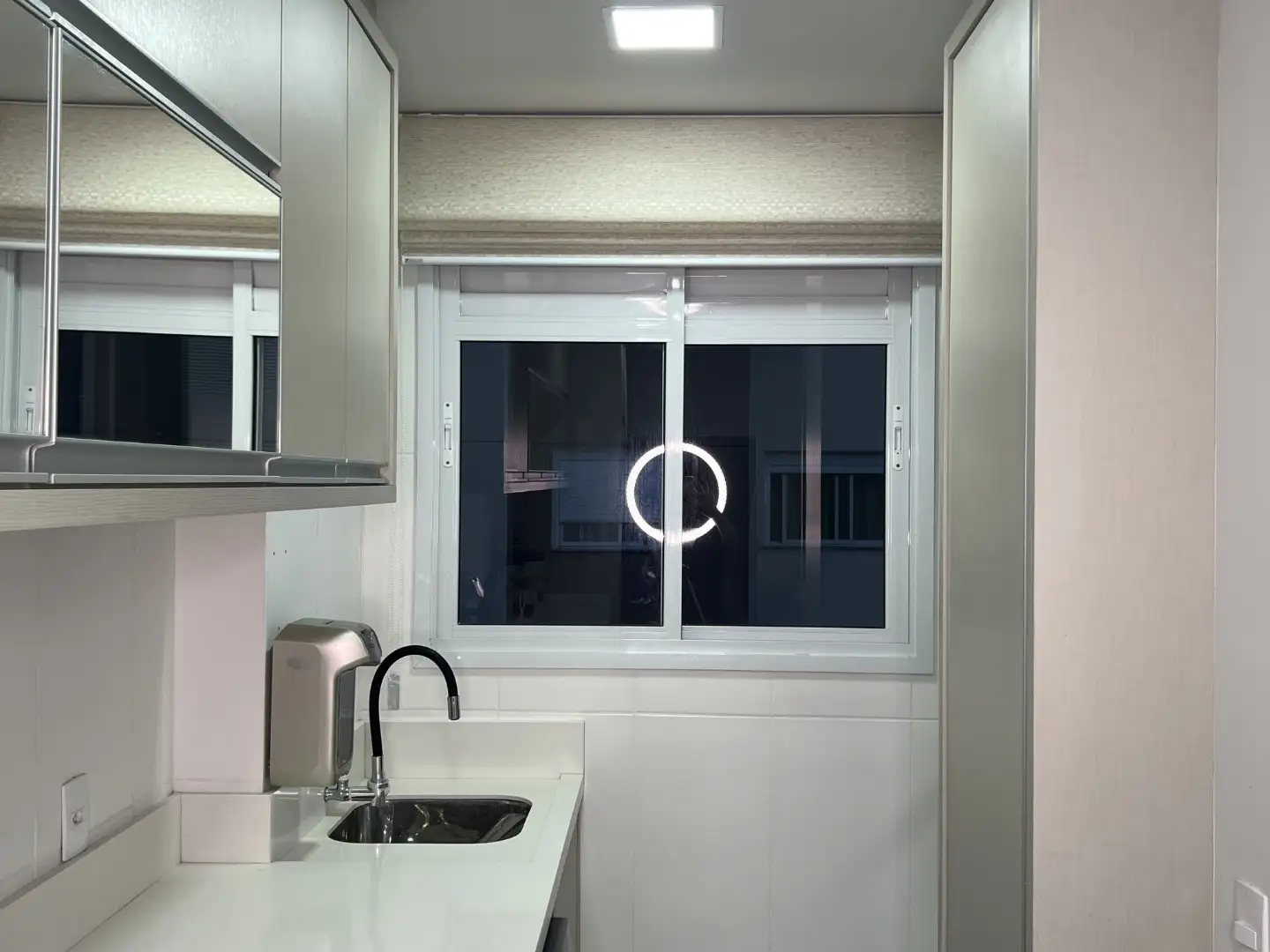 Persiana Romana Translúcida Square Mescla