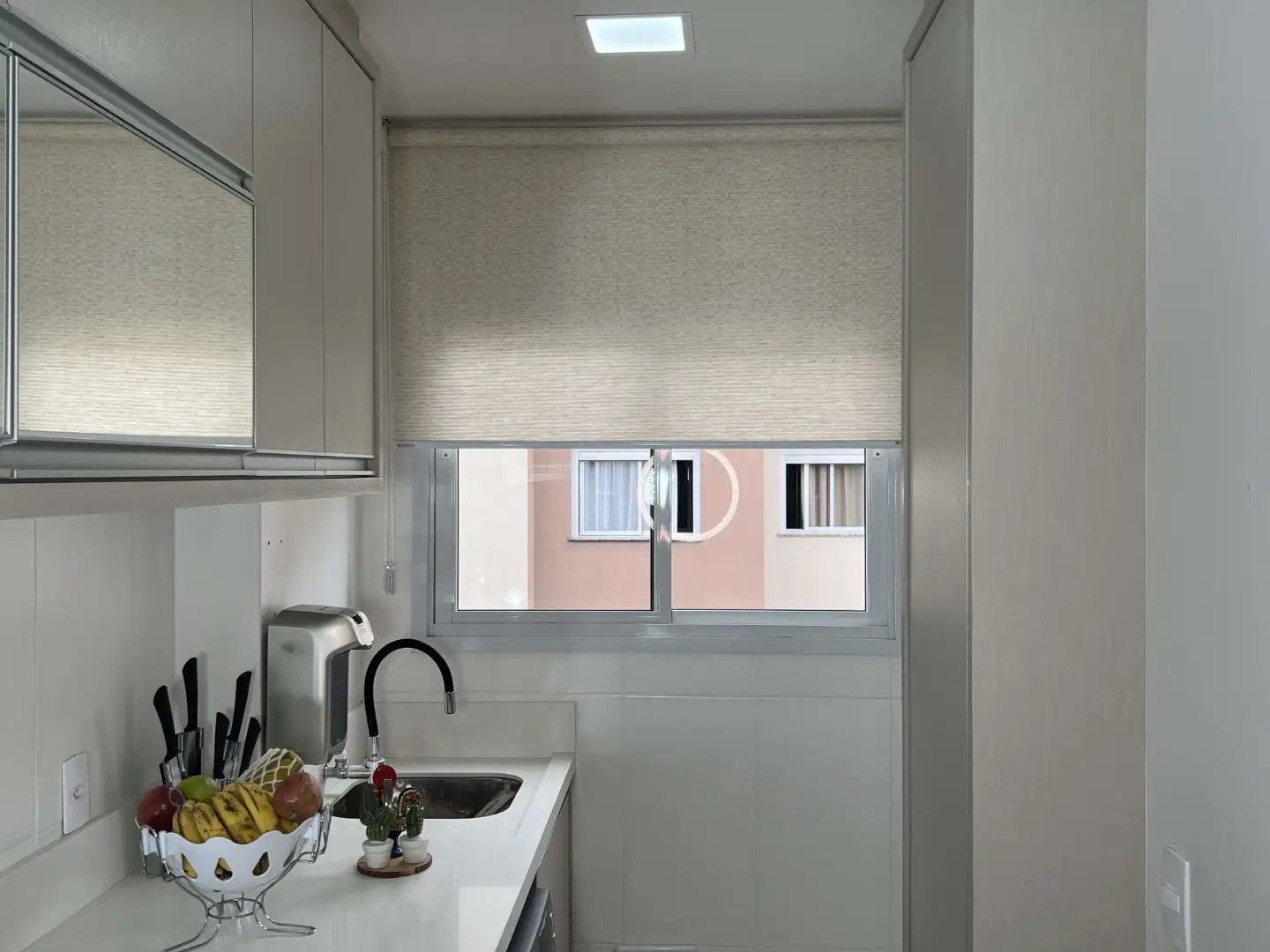 Persiana Rolô Translúcida Square Mescla