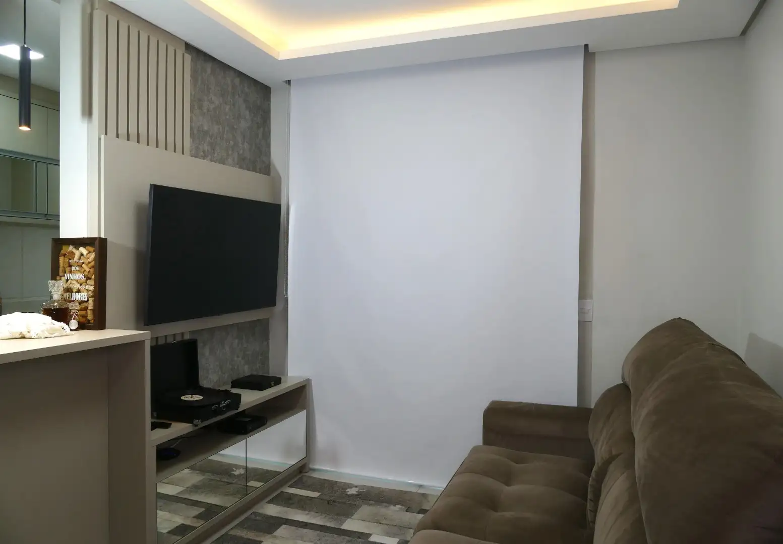 Persiana Rolô Blackout Pinpoint Branco