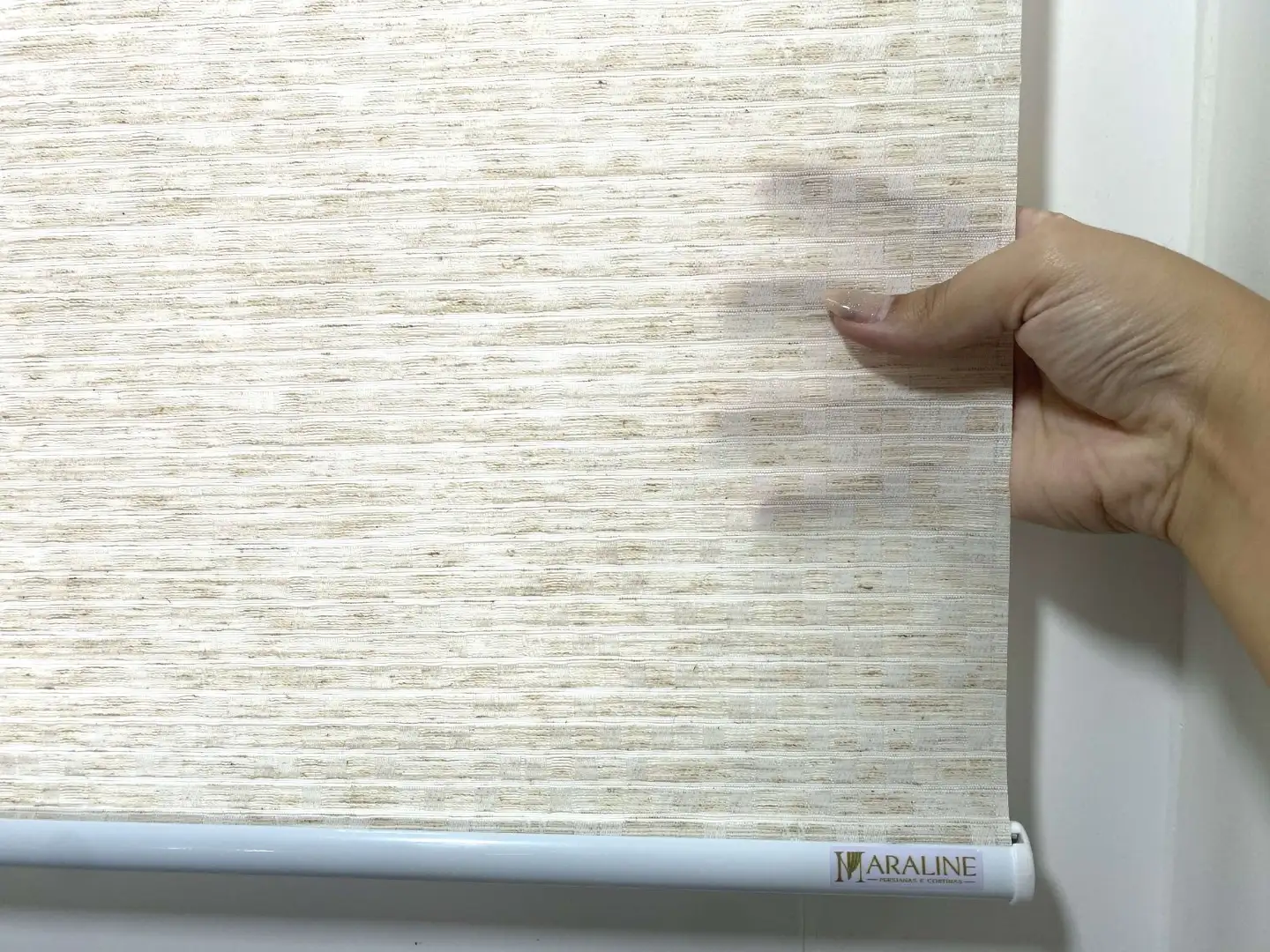 Persiana Rolô Translúcida Square Mescla