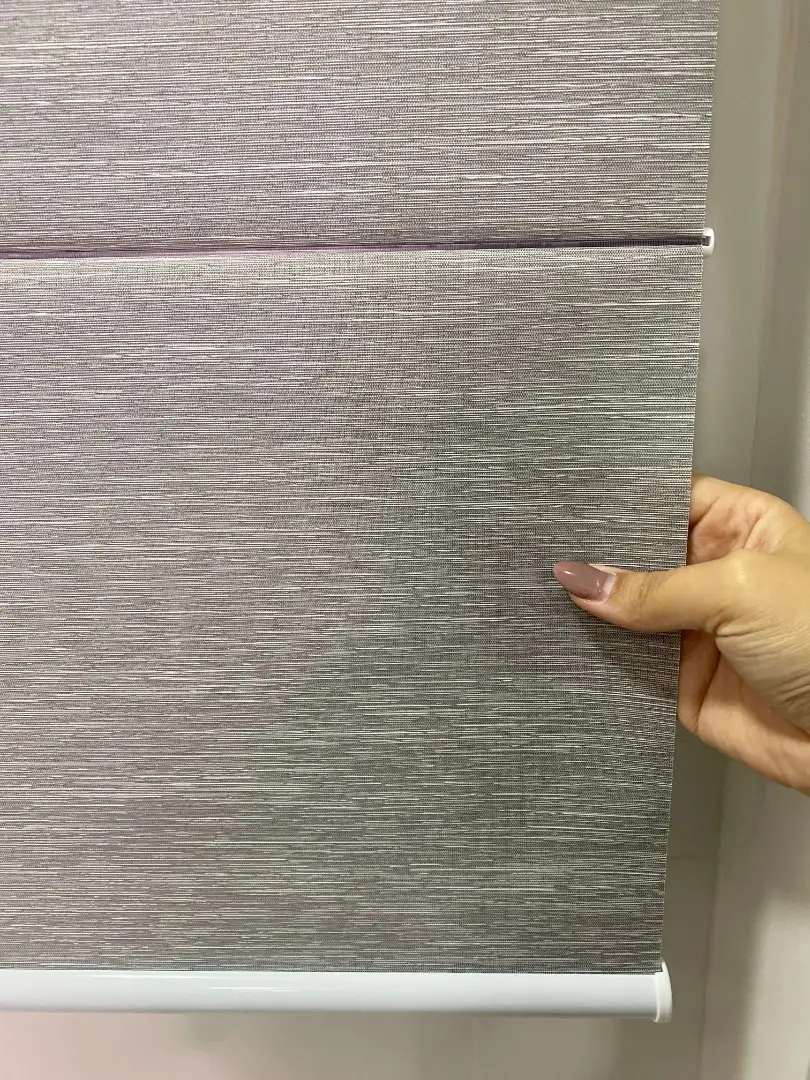 Persiana Romana Translúcida Nápoles Cinza