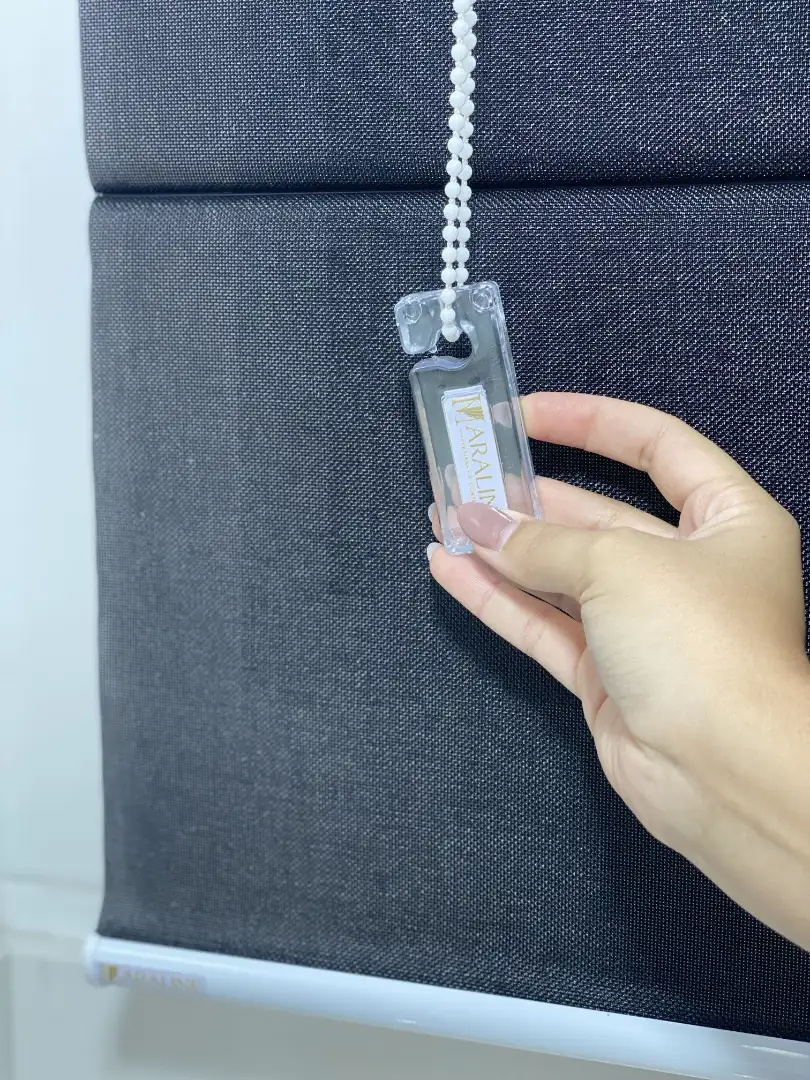 Persiana Romana Tela Solar 5% Preto