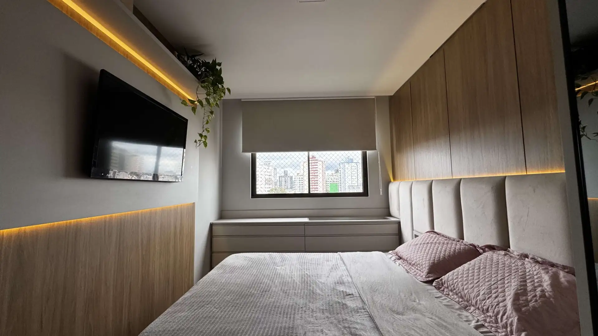 Persiana Rolô Blackout Nápoles Bege